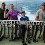 Family fishing for King Salmon NY